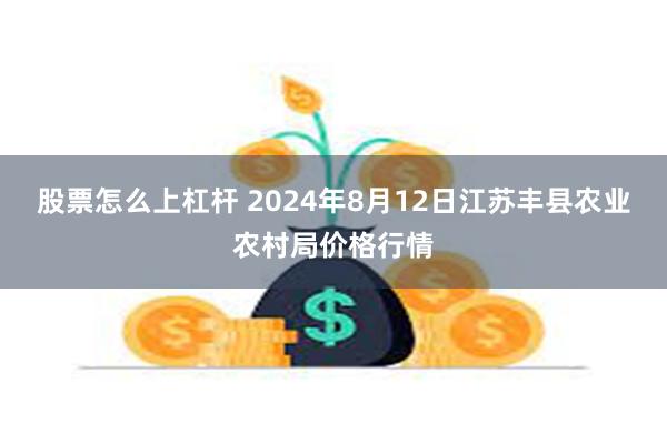 股票怎么上杠杆 2024年8月12日江苏丰县农业农村局价格行情