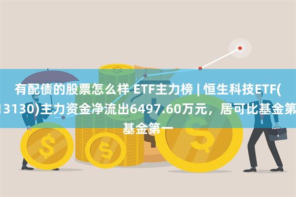 有配债的股票怎么样 ETF主力榜 | 恒生科技ETF(513130)主力资金净流出6497.60万元，居可比基金第一